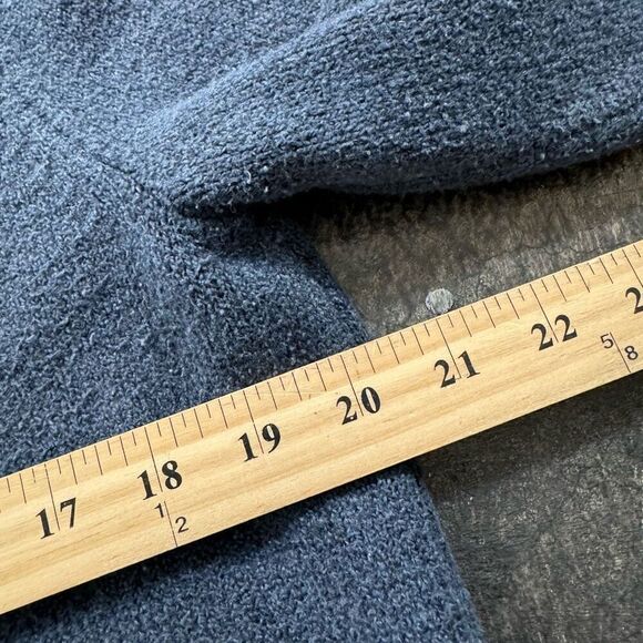 Banana Republic Blue High Neck Sweater Men’s Size Medium Cotton Blend Preppy - Picture 6 of 11